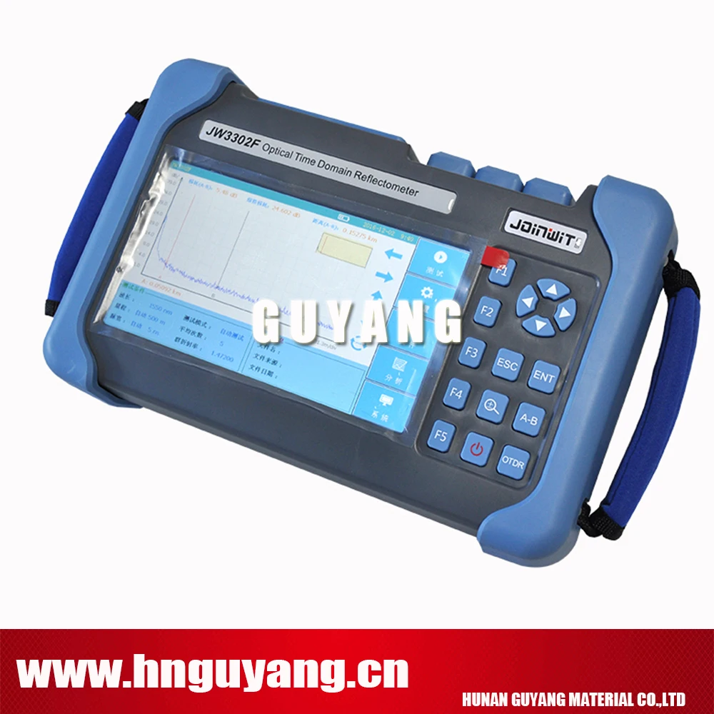 

JW3302F-T3 PON OTDR 1310/1550/1625nm 37/36/36dB built in VFL power meter laser source fiber microscope