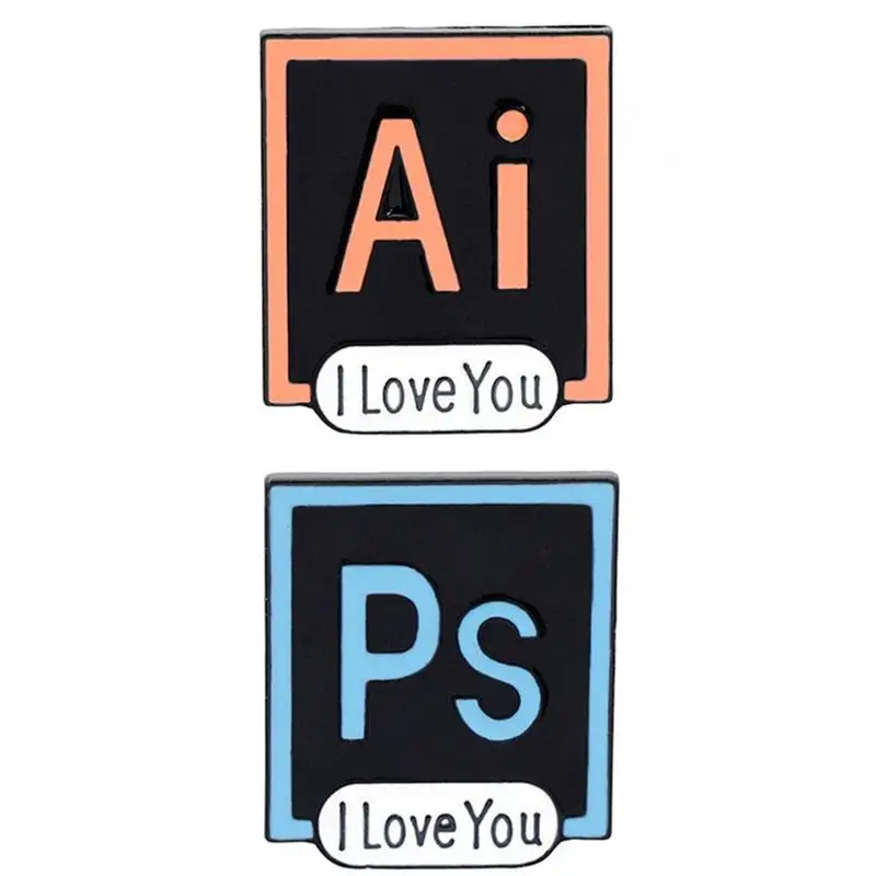 Software Icon Illustrator Photoshop Pins I Love You Brooch Toolbar Lapel Pin Ai Ps Enamel Pins Brooches For Designers Artists Buy At The Price Of 1 24 In Aliexpress Com Imall Com Software Icon Illustrator Photoshop Pins I Love You Brooch Toolbar Lapel Pin Ai Ps Enamel Pins Brooches For Designers Artists Buy At The Price Of 1 24 In Aliexpress Com Imall Com