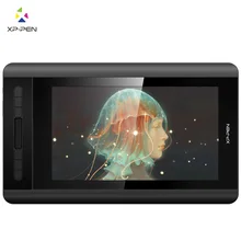 XP-PEN Artist 12 графический планшет для рисования планшет монитор для рисования 1920X1080 HD ips с кнопками быстрого доступа и сенсорной панелью(+ P06