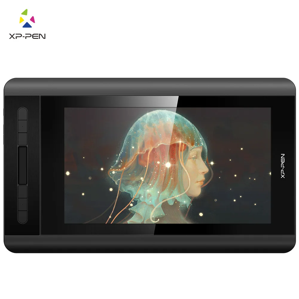 

XP-PEN Artist 12 Graphic tablet Drawing Tablet Drawing Monitor 1920 X 1080 HD IPS with Shortcut Keys and Touch Pad(+P06)