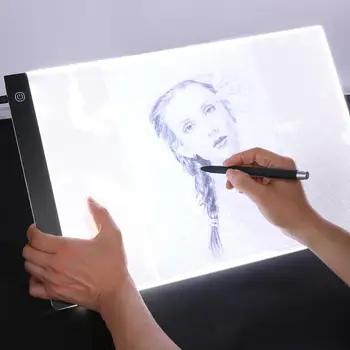 

A3 Dimmable Brightness LED Light Box Digital Graphic Tablet Electronic Painting Drawing Board Tracing Copy Plate Pad
