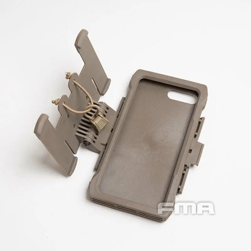 FMA Охотничий Тактический Molle Жилет чехол для телефона чехол для iPhone 7 plus/8 plus - Цвет: DE IPH 8 PLUS