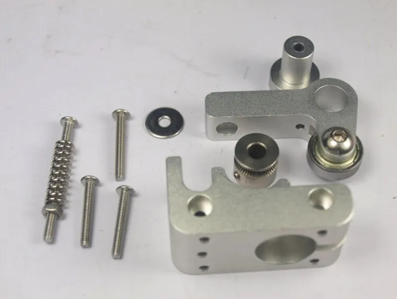Funssor Reprap Printrbot Алюминиевый Экструдер DIY Запчасти для экструдера с прямым приводом комплект компактный экструдер