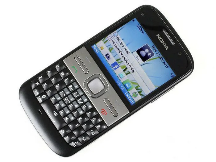 Nokia E5 Refurbished-Original Unlocked Nokia E5 5MP Camera 3G network Russian keyboard Russian languge cell phones Fast refurbished iphone xr