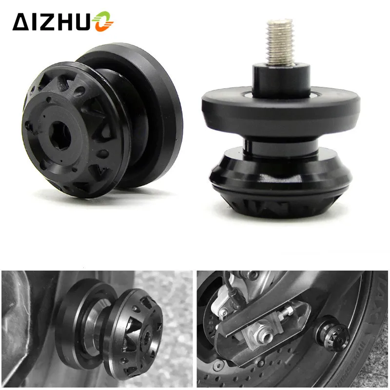 Motorcycle Swingarm Slider Spool Stand Screw 6mm 8mm 10mm FOR YAMAHA XJ6 N XJ6 DIVERSION XSR 700 XSR 900 ABS XT660 TMAX 500 530