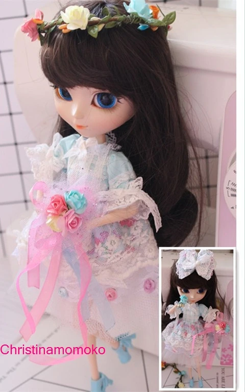 Free shipping high quality Handmade 5pcs/set Doll Clothes for Blythe licca pullip Doll accessories Toys Gift Free shipping high quality Handmade 5pcs/set Doll Clothes for Blythe licca pullip Doll accessories Toys Gift