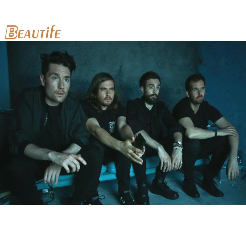 Новый Bastille плакат ткань Шелковый украшения дома Художественный тканевый с