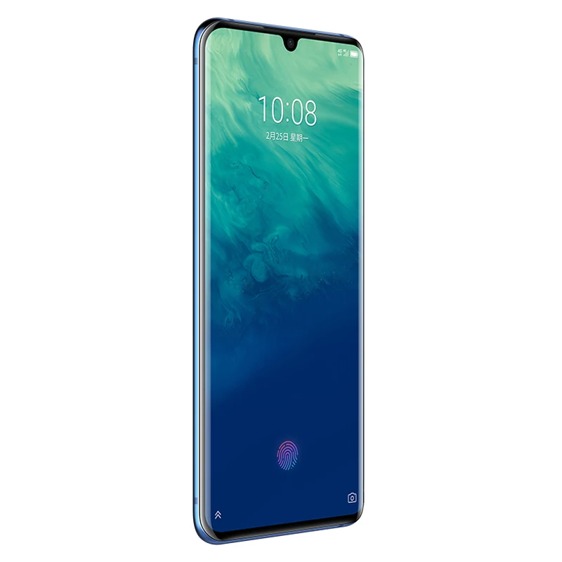 Zte Axon 10 Pro 5G дополнительный мобильный телефон Snapdragon 855 Восьмиядерный 48MP 3x Zoom DTS 6,4" изогнутый экран беспроводной зарядки