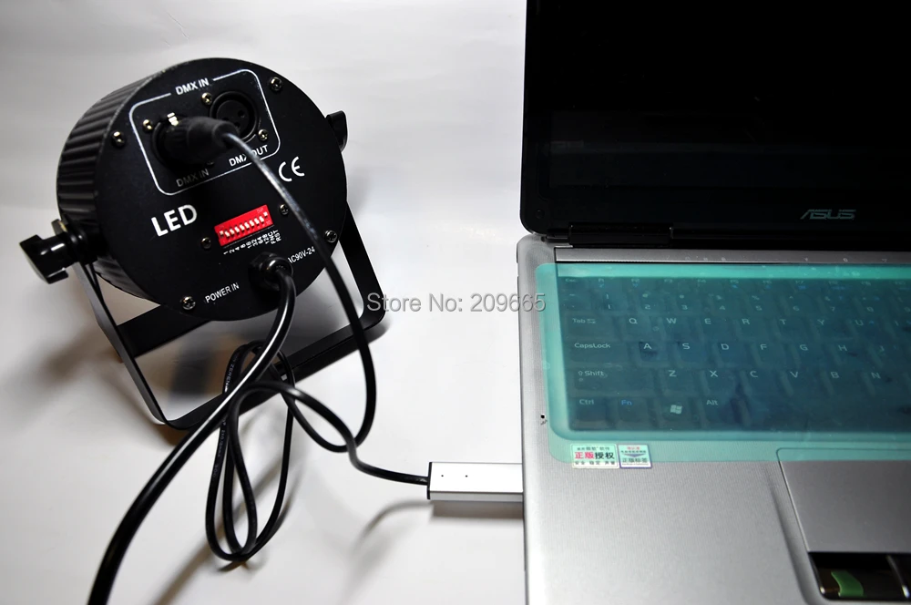 TIPTOP 1 шт. мини USB DMX 512 интерфейс адаптер контроллер DMX512 для сценического освещения