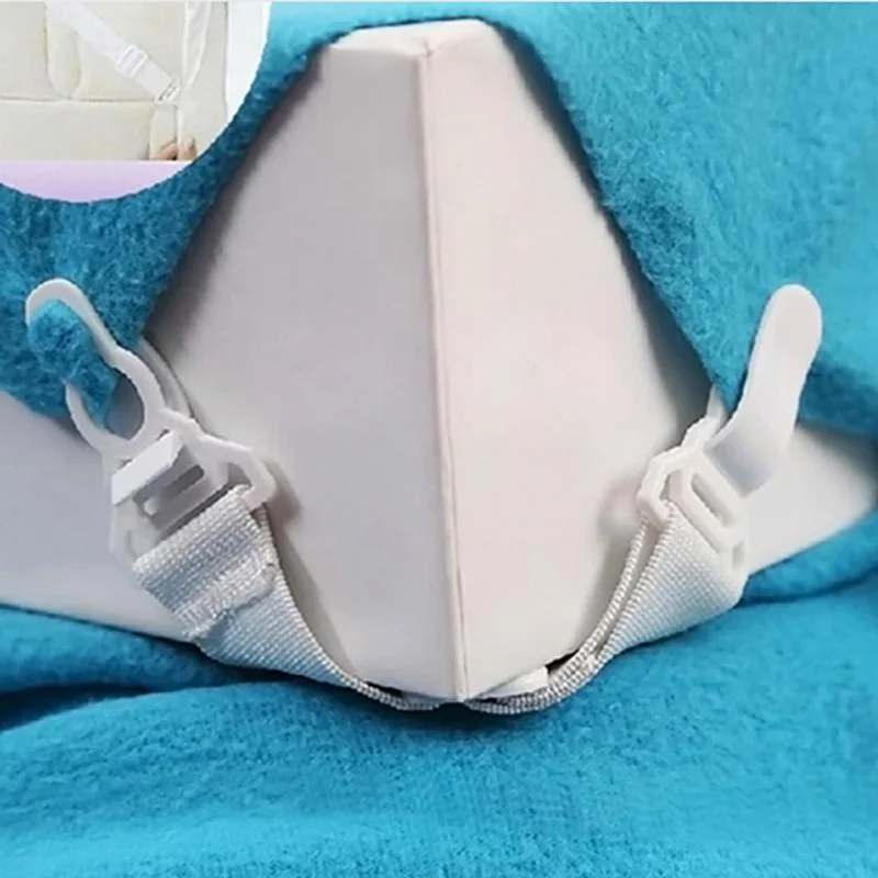 

4Pcs Bed Fasteners Sheet Mattress Gripper Cover Blankets Clip Holder Elastic