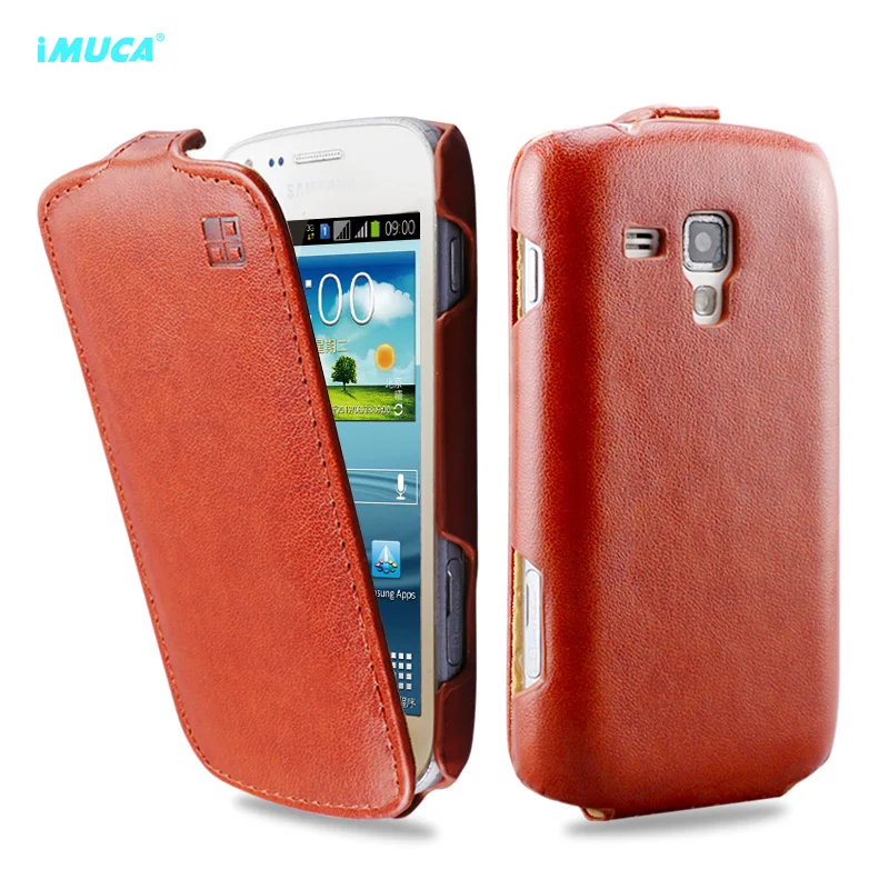 Flip Leather Case For Samsung galaxy trend Plus GT S7580 S7582 S Duos ...