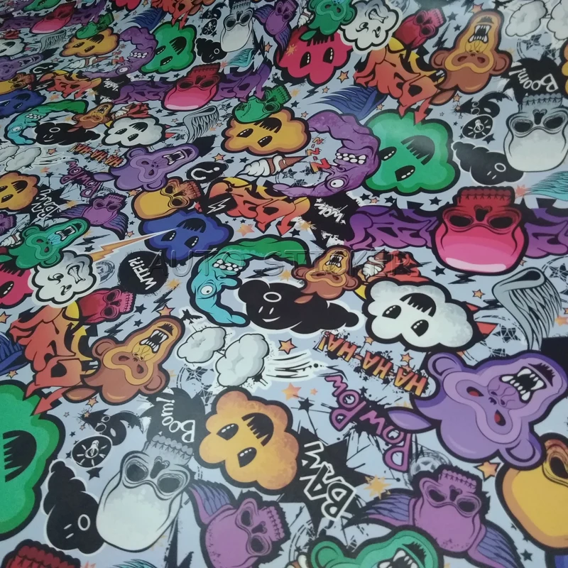 Skull cartoon sticker bomb 4