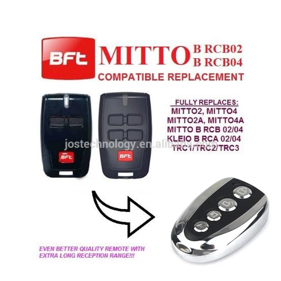 

For BFT Mitto RCB02 RCB04 garage door remote control