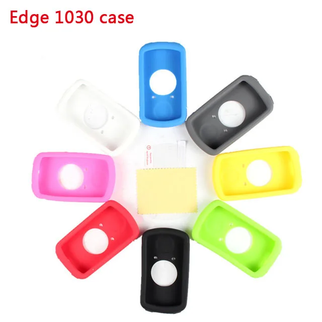 

Outdoor Cycling computer Silicone Rubber Protect Case + LCD Screen Film Protector For Garmin Edge 1030