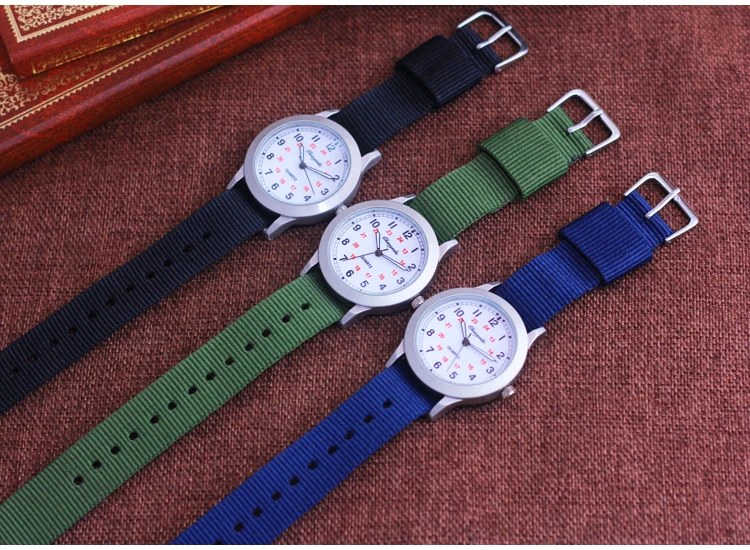 2019 chaoyada Новые 24 часа дети мальчики девочки спортивные холст кварцевые наручные часы маленькие дети студенты простые электронные часы