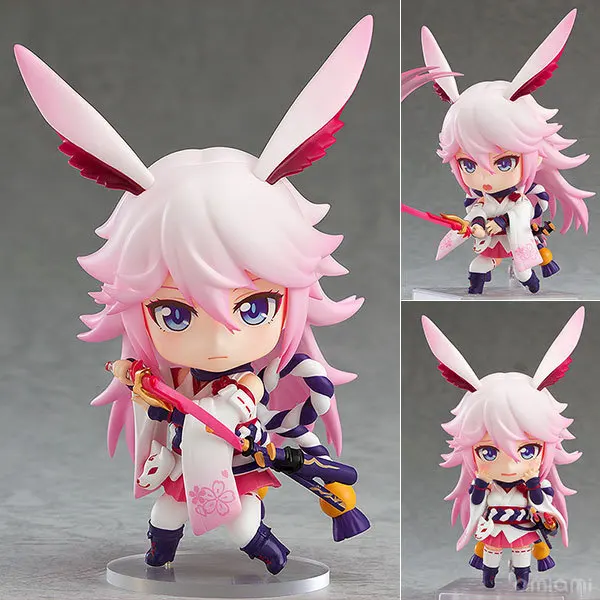 10 см фигурка японского аниме Yae Sakura MmiHoYo Nendoroid 908# Q версия фигурка Коллекционная модель игрушки для мальчиков