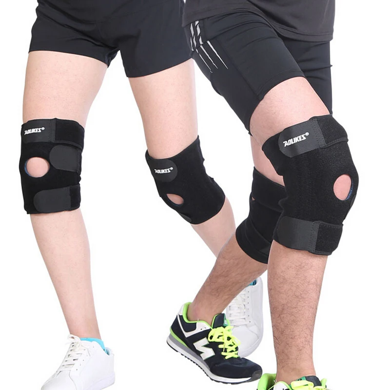 1Pcs Adjustable Knee Patella Support Brace Knee Guard Wrap Straps Open
