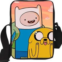 Маленький мультфильм время приключений детские сумки на плечо студенческий мини кошелек классные школьные сумки для подростков детей