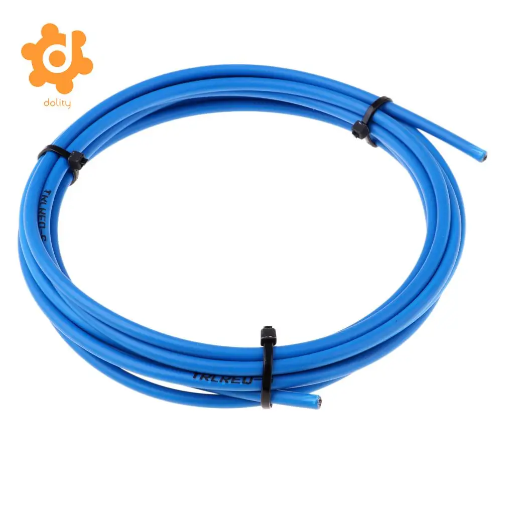 9.7 ft/Roll Bike Bicycle Derailleur Shifter Cable Housing 4mm Hose Cover Guard Protector Wrap Sleeve Black White 