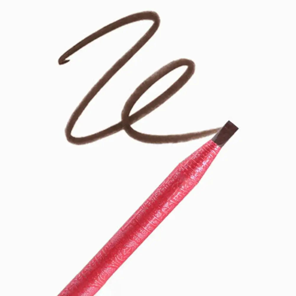 12 шт./компл. карандаш для бровей Rose Pull тату водостойкая долговечная Косметика 5