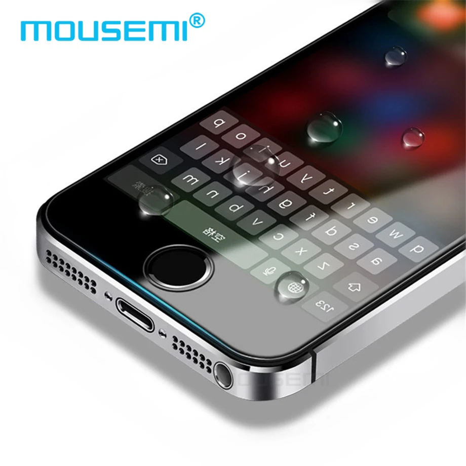 MOUSEMI Protective Glass For iPhone 5s 5 SE Premium Explosion Proof Ultra Thin Film Screen Protector For iPhone 5 Tempered Glass (1)
