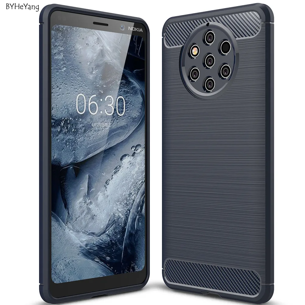 For Nokia 9 PureView Case for Nokia 9 Pure View Cover Soft Silicon Case TPU Cover Carbon Fiber Case For Nokia 9 PureView TA-1094 For Nokia 9 PureView Case for Nokia 9 Pure View Cover Soft Silicon Case TPU Cover Carbon Fiber Case For Nokia 9 PureView TA-1094