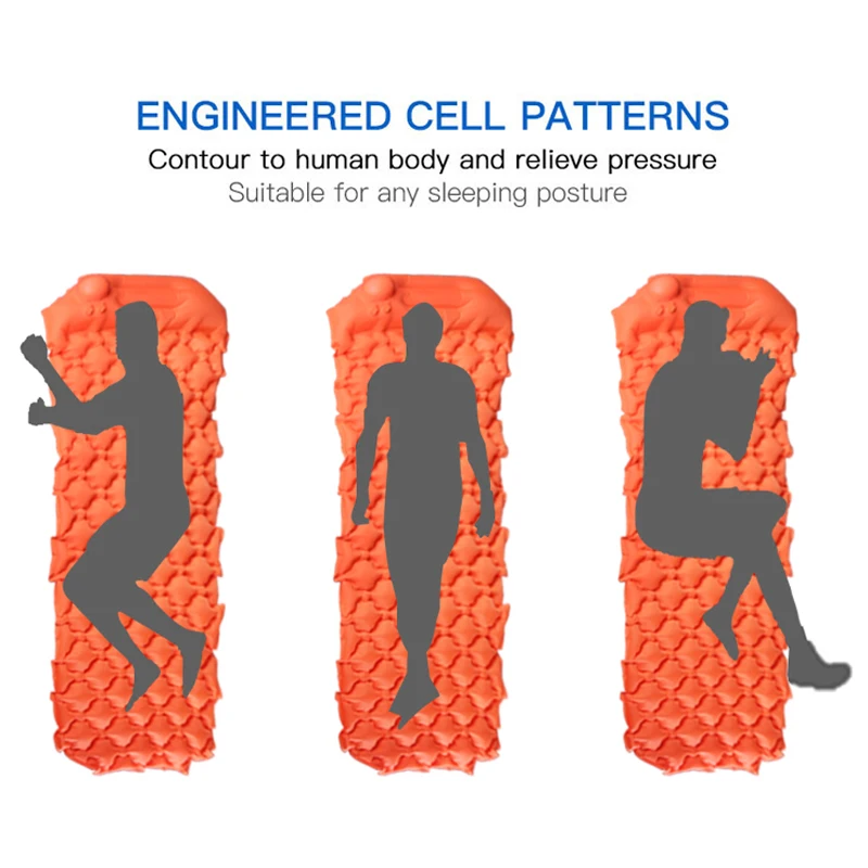 Сверхлегкий Быстрый наполнение надувной коврик для кемпинга коврик с подушкой надувной матрас Подушка спальный мешок надувной диван