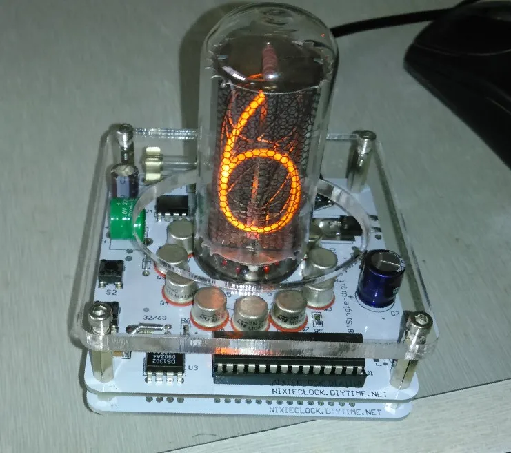 Блок питания USB однозначные часы nixie светящиеся IN18|Датчик ABS| |