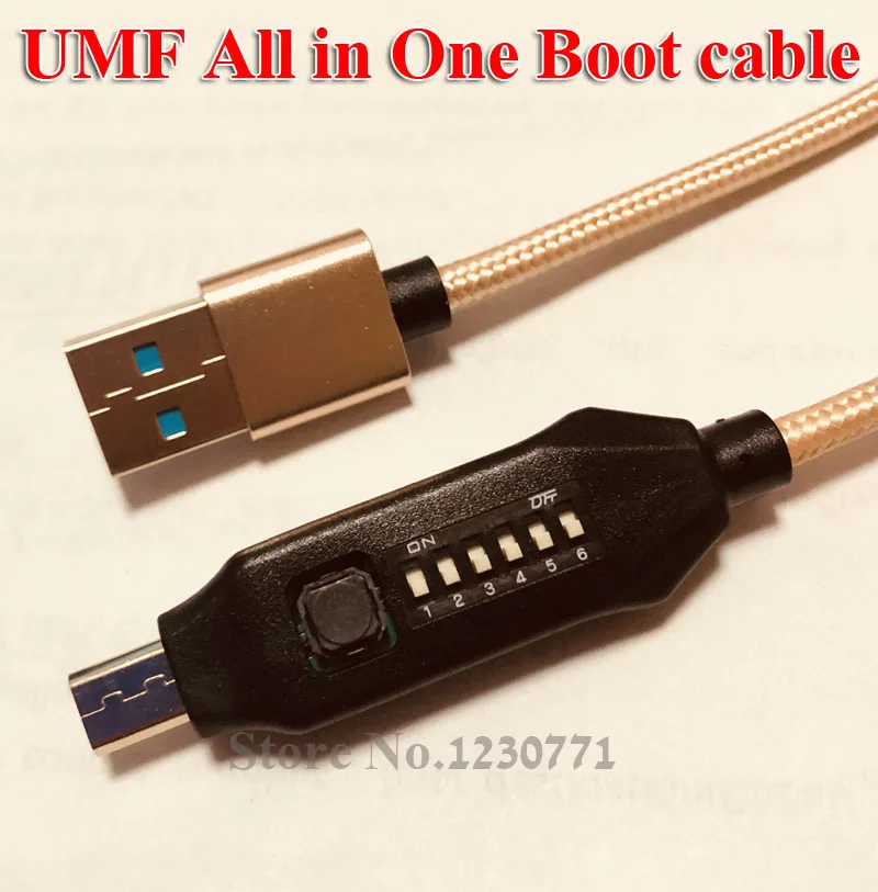 Multi Function Boot Cable Umf all in one Cable for edl dfc for 9800 model For qualcomm/mtk/spd boot lg 56k/910k