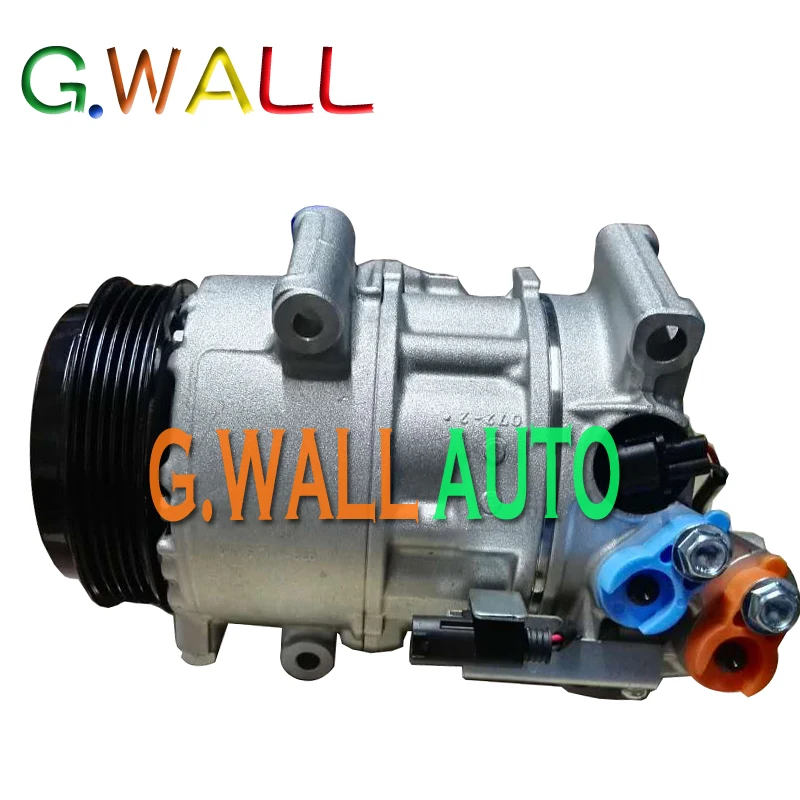 High Quality Auto AC Compressor Pump 6SEU16C Pulley 5PK for Car