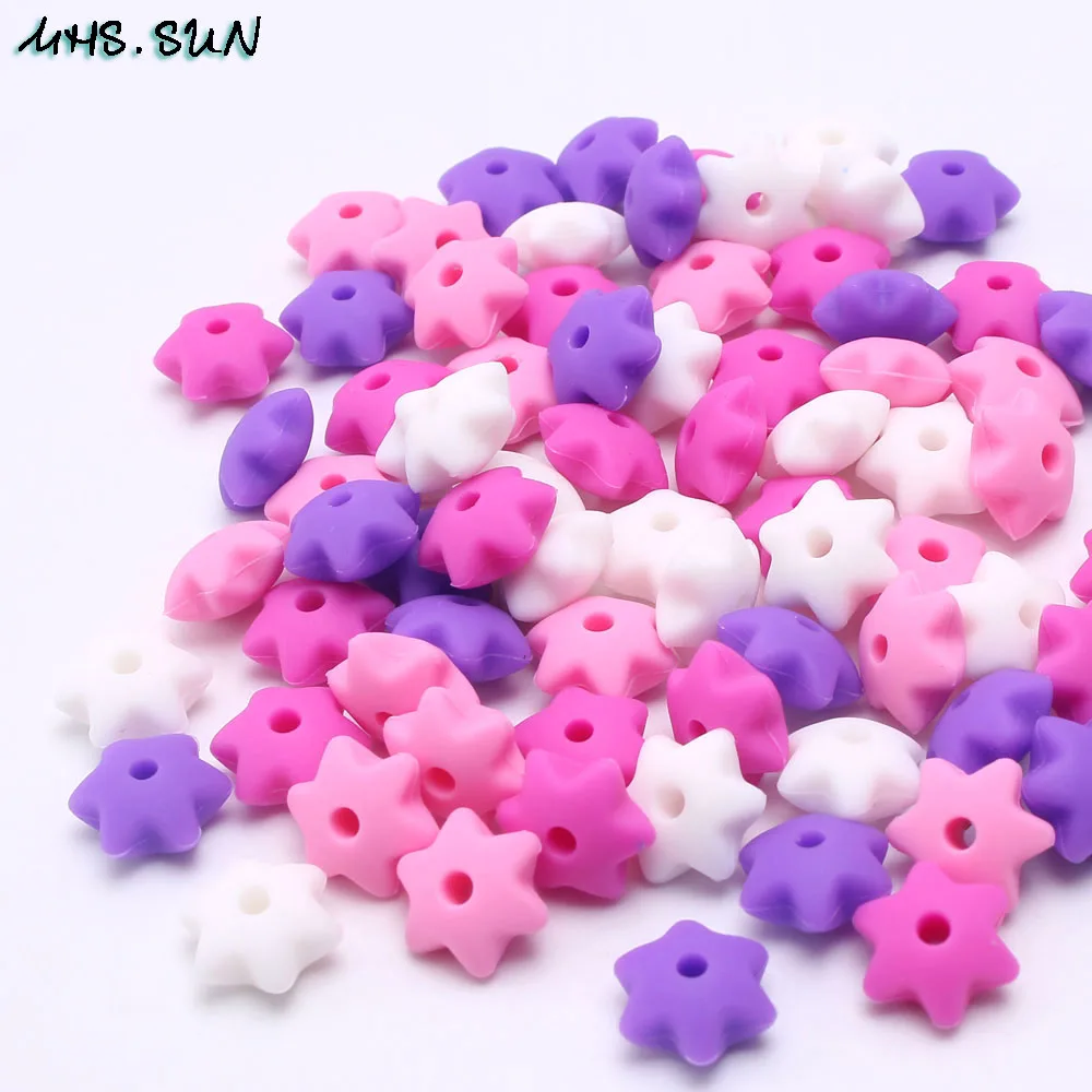 Food Grade BPA Free for Teething Beads 1 Silicone Lavender Teardrop Pendant