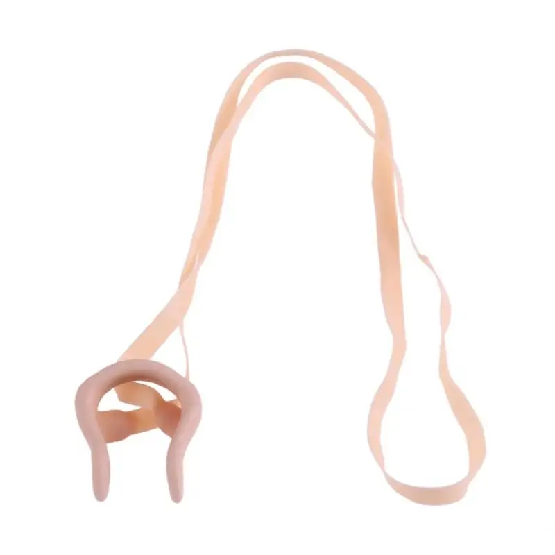 Silicone Swimming Nose Clip Non-skid Soft Silicone Rope Noise Clip for Swimming Diving Water Sports Pool Accessories