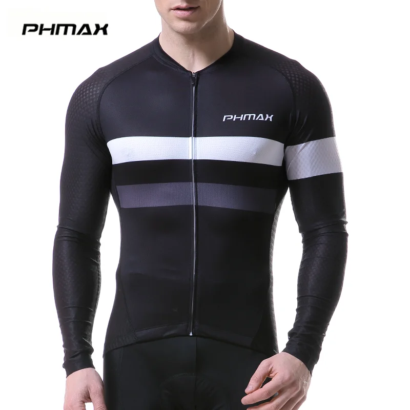 

PHMAX MTB Ropa Ciclismo Bicycle Wear Bike Clothing Cycling Clothing Cycling Shirts Men's Quick-Dry Cycling Jersey Long Sleeve