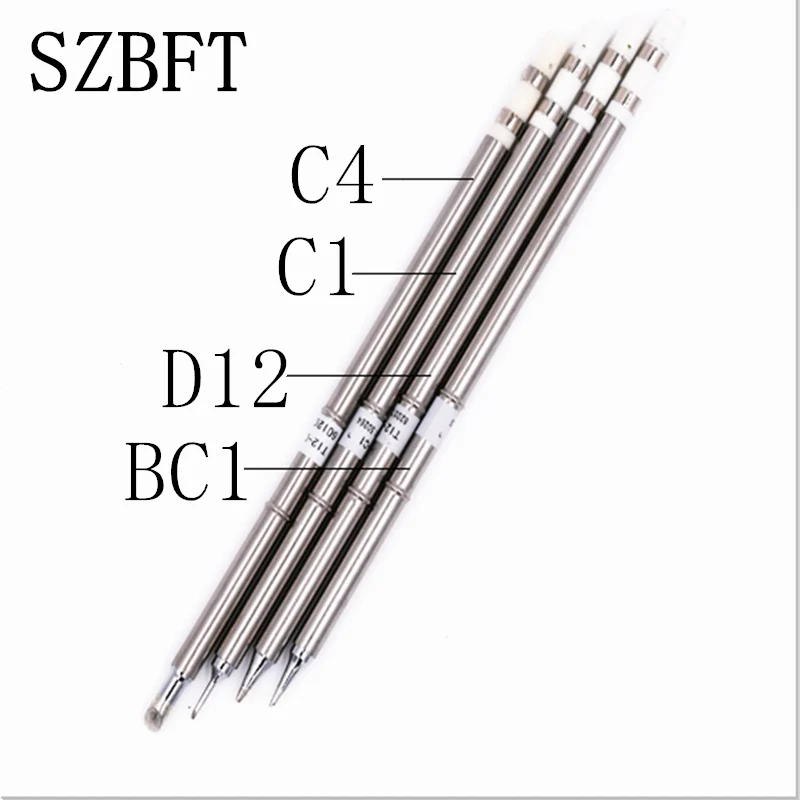 T12-C1 T12-C4 T12-D12 T12-BC1 жало паяльника, паяльное жало серии для Хакко паяльник, FX-951 FX-952