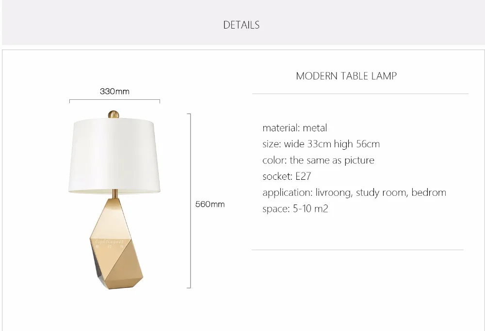 Ditoon Geometric Led Table Lamp (5)