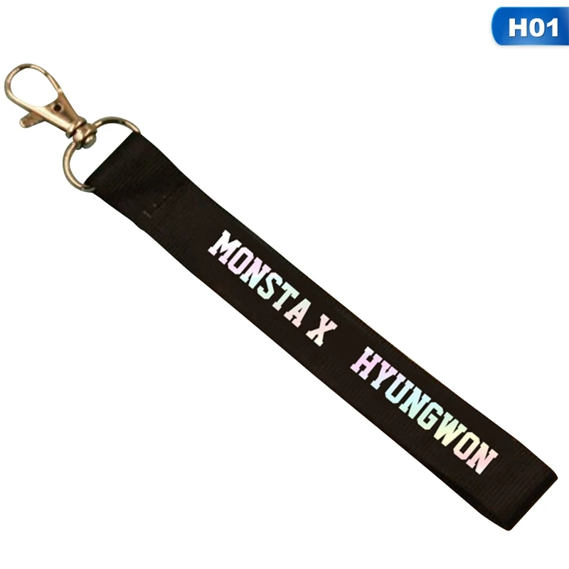 MONSTA X Laser Keychains