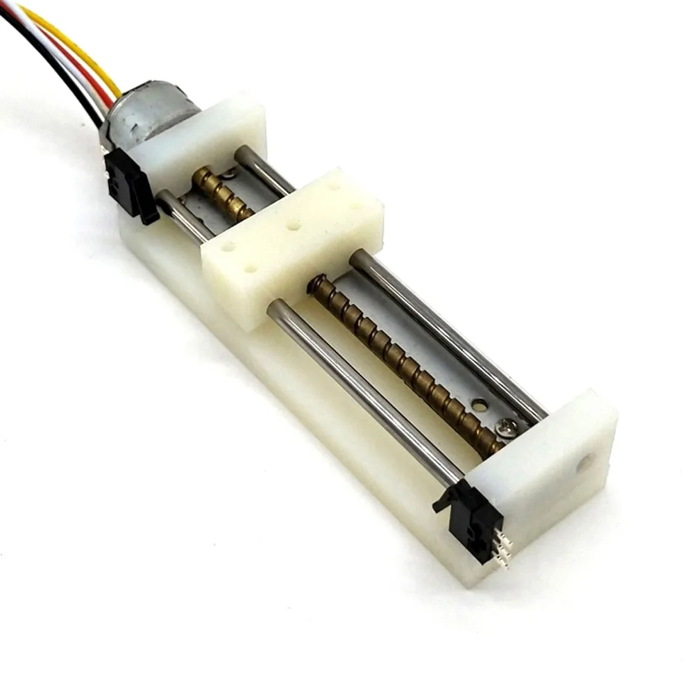DIY Small Slider with Limit Switch for Optical Drive Stepper Motor of Micro Slider Screw Motor