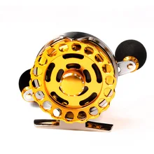 Ball Bearing Metal Diecast 7BB Fly Fish Reel Former Rafting Fish Line Reel Ice Fishing Wheel Left/Right Changeable Raft Ratio