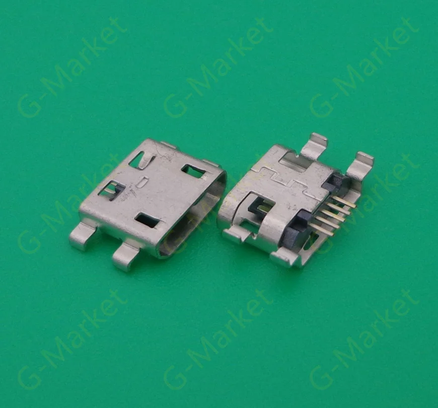 4DIP 5P Micro USB коннектор V8 порт зарядки гнездо разъем для планшетного ПК мобильный