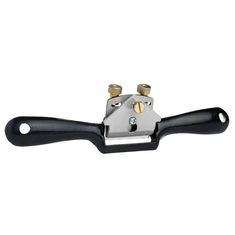 9"/215mm Adjustable Hand Planer Woodworking Cutting Edge Planer Screw