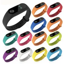 Alta Qualidade de Silicone Alça de pulso Para Xiao mi mi Banda 2 Banda Inteligente Pulseira Banda Cinta Para mi 2 Pulseiras substituir Acessórios