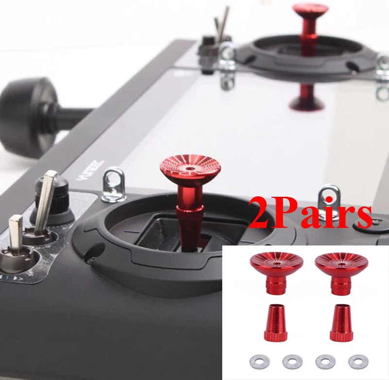 

Remote Controller Thumb Rocker Rods For YUNEEC Typhoon Q500 H480 Transmitter Umbrella Aluminum Joystick Lever