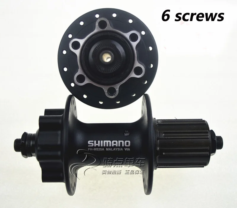 SHIMANO DEORE M615/525 32 отверстия быстросъемные MTB велосипедные колесные велосипедные детали дисковый тормоз подшипник колеса велосипеда втулка