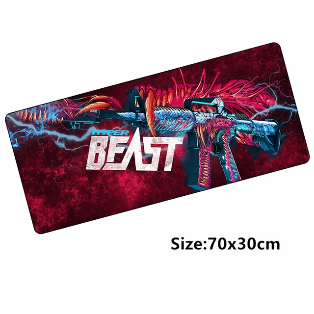 70*30cm M4A1 mouse pad mat for CSGO skins Hyper beast gaming mousepad