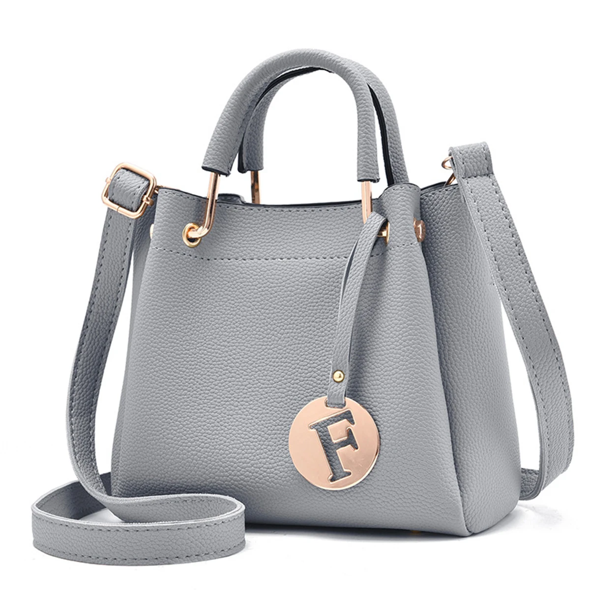 

Women Handbag Leather Composite Bags 2 Sets Shoulder Bag Feminine Crossbody Handbag Luxury Handbags Women Bags Designer Fashion