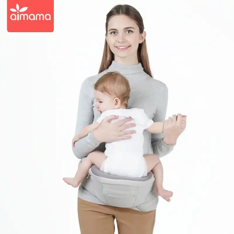 Aimama 0 36 Bulan Serbaguna Baby Carrier Hip Seat Gendongan Bayi Ransel Kanguru Baby Wrap Sabuk Traksi Udara Dingin Ransel Operator Aliexpress