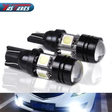 1 шт. светодиодный светильник высокой яркости для автомобиля T10 W5W 196 168 12 В, автомобильный светильник для чтения, стояночный светильник 20 Вт, лампа с проекционным объективом, светильник, упаковка