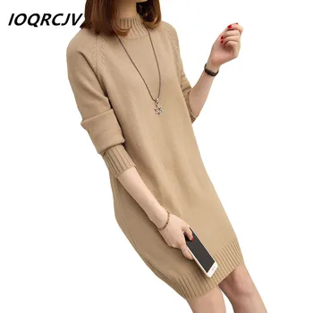 

Women Knitted Bodycon Sweater Dresses 2018 Casual Autumn Winter Dresses Women Dress Vintage Elegant Mini Dress Vestidos S139