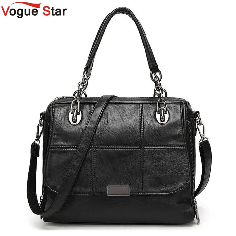 

New Arrival Patchwork Women Messenger Bag PU leather Fashion Handbag Top-handle Bag Vintage Women Totes Women Shoulder Bag LB86