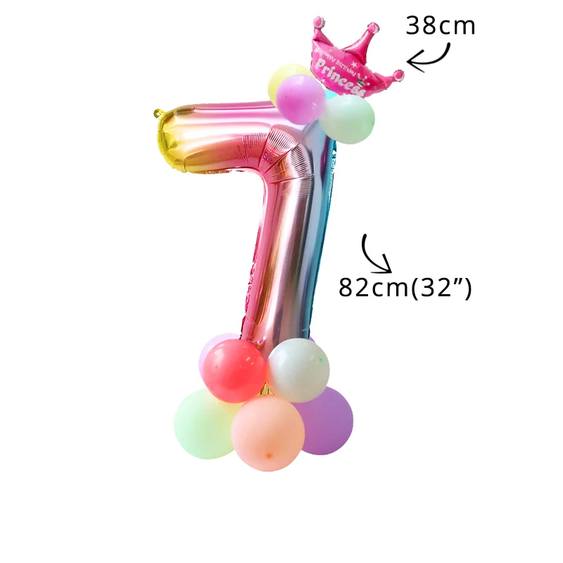 WEIGAO/вечерние воздушные шары в виде единорога на день рождения, вечерние шары в виде единорога, конфетти, аксессуары для дня рождения в виде единорога